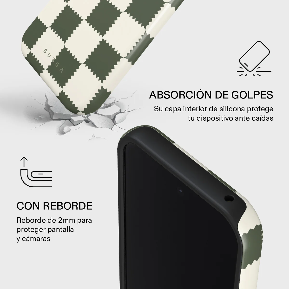 Retro Grid - Google Pixel 10 Pro XL Funda - Image 4