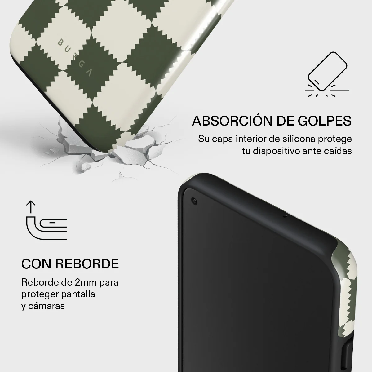 Retro Grid - Google Pixel 5 Funda - Image 4