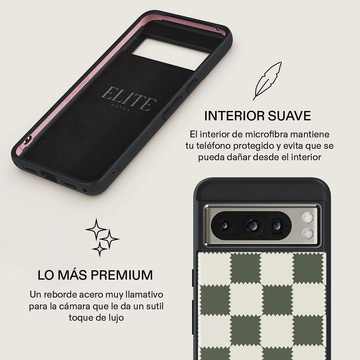 Retro Grid - Google Pixel 8 Pro Funda - Image 17