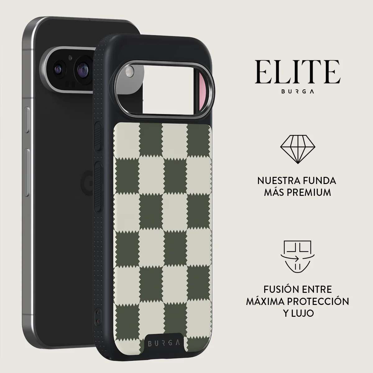 Retro Grid - Google Pixel 9 Funda - Image 13