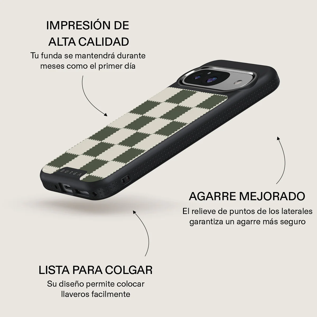 Retro Grid - Google Pixel 9 Funda - Image 16