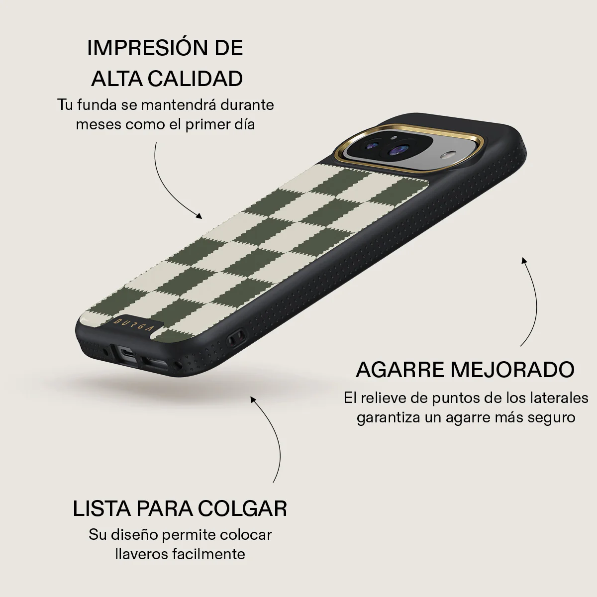 Retro Grid - Google Pixel 9 Funda - Image 9