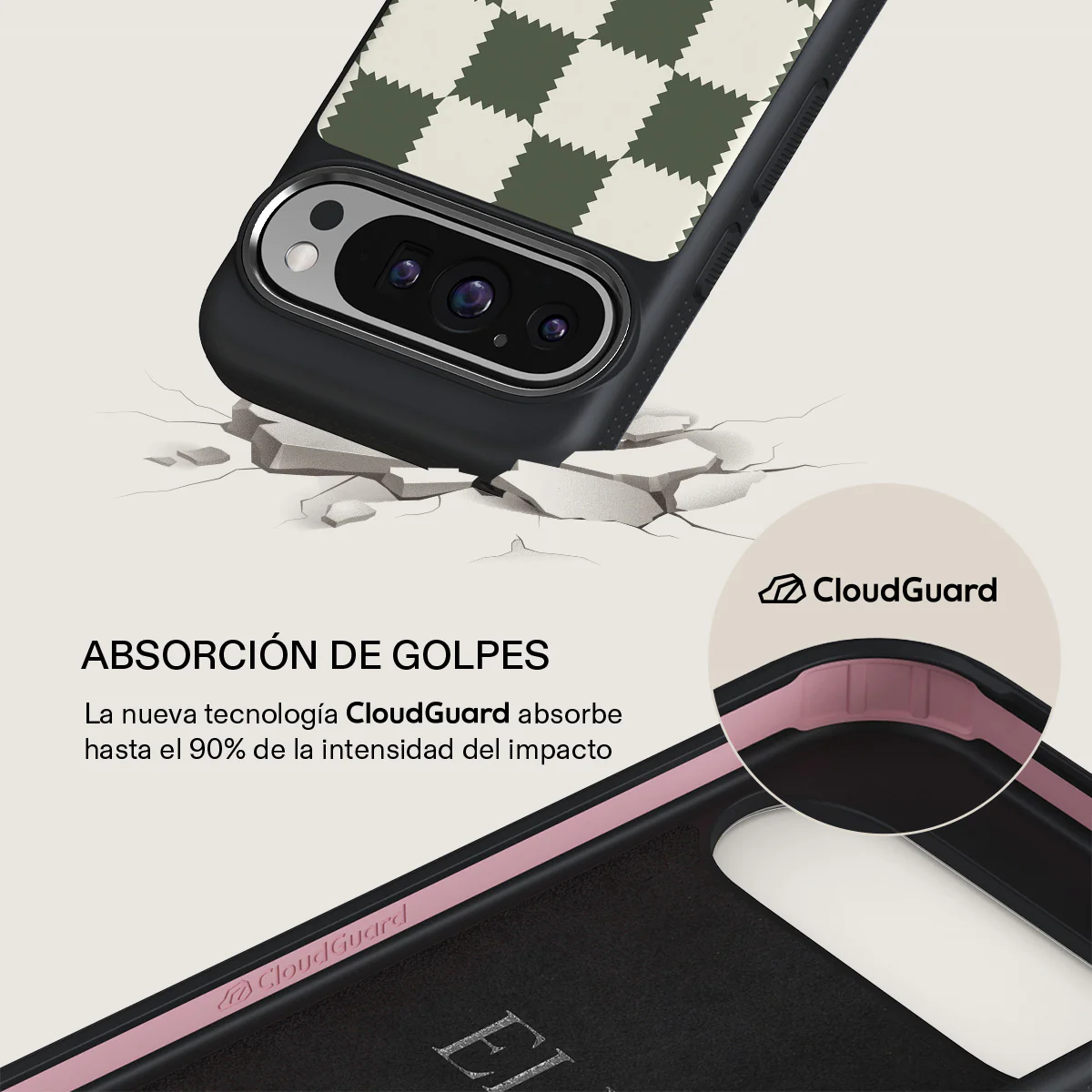 Retro Grid - Google Pixel 9 Pro Funda - Image 14