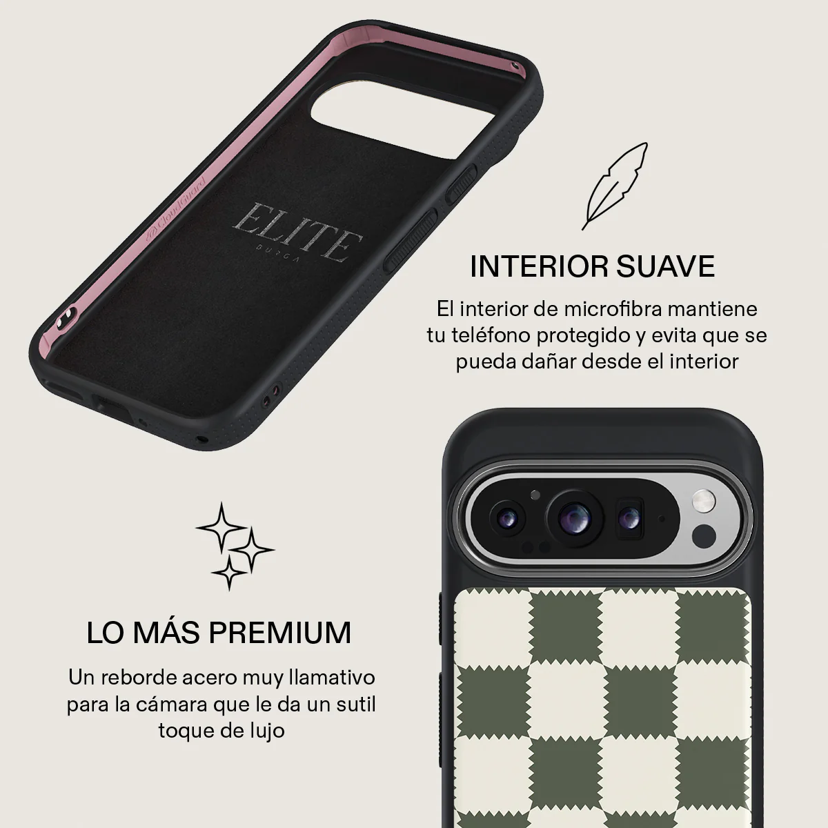 Retro Grid - Google Pixel 9 Pro Funda - Image 17