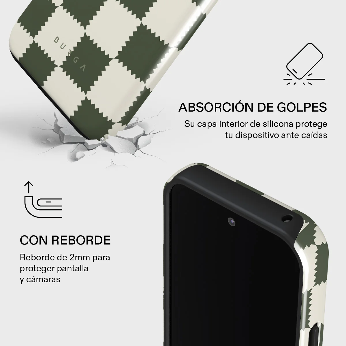 Retro Grid - Google Pixel 9 Pro Funda - Image 4