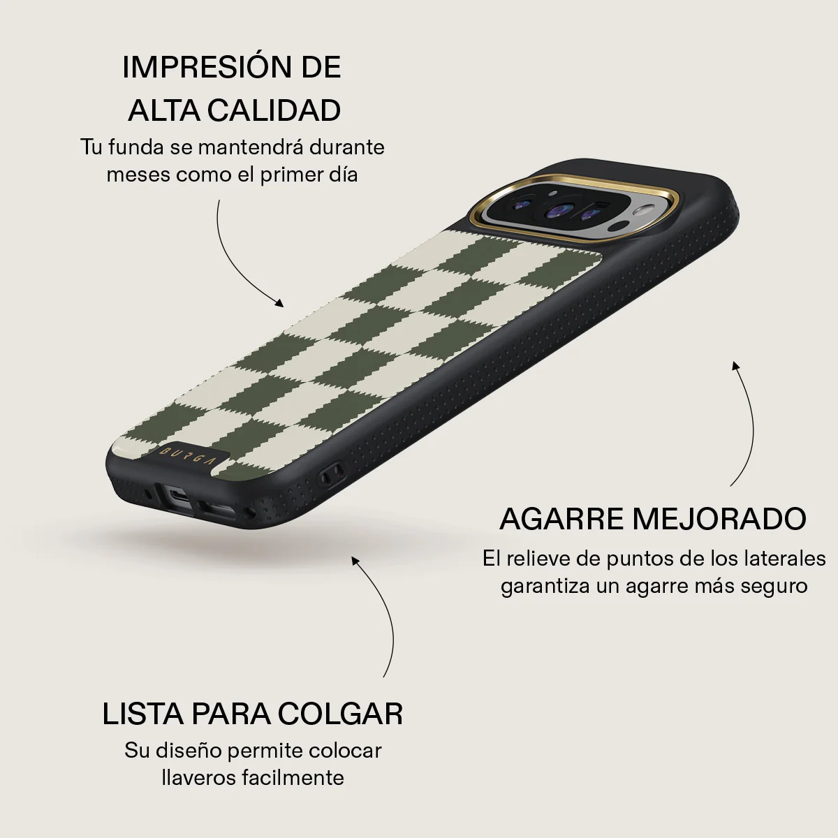 Retro Grid - Google Pixel 9 Pro Funda - Image 9