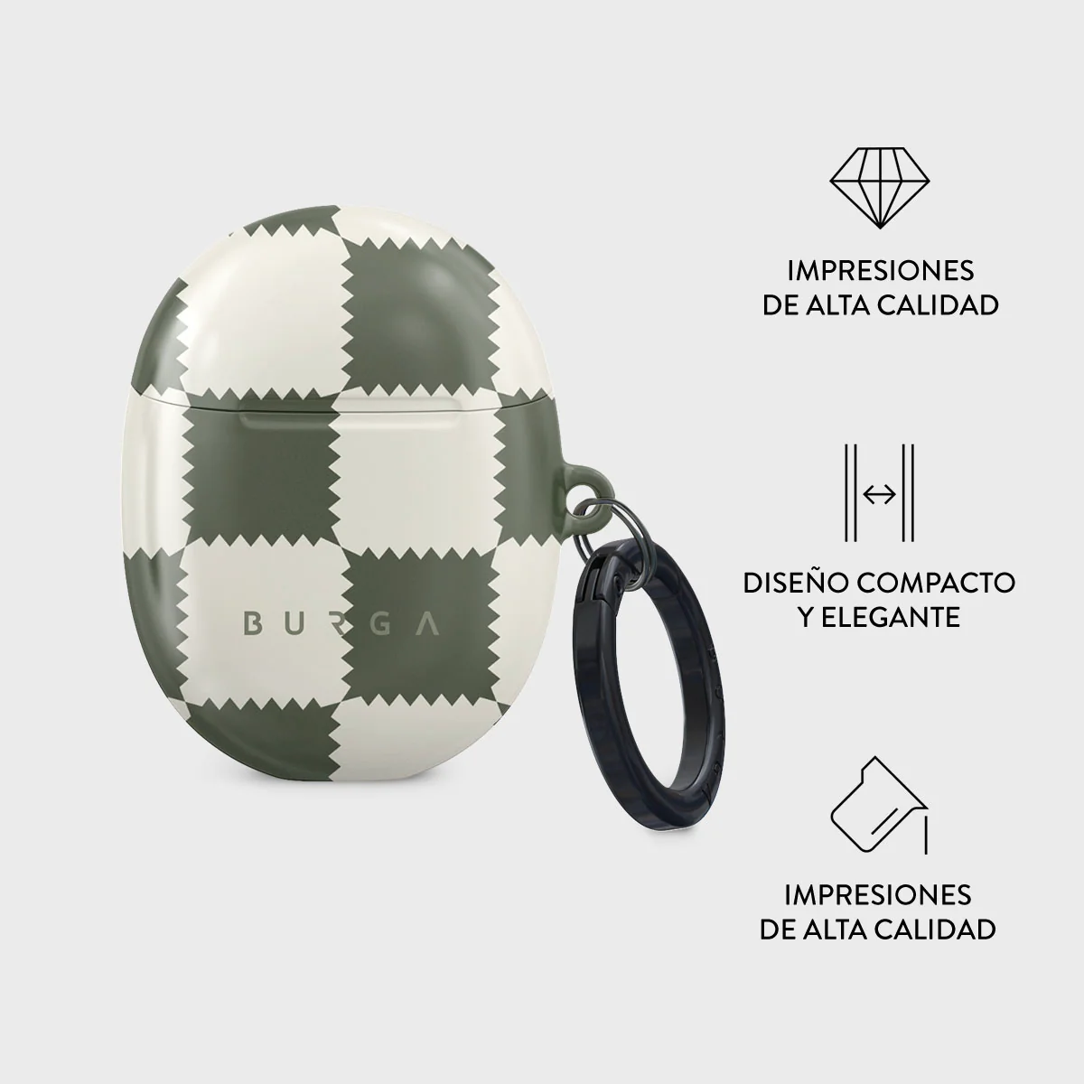 Retro Grid - Google Pixel Buds 2 Funda - Image 4