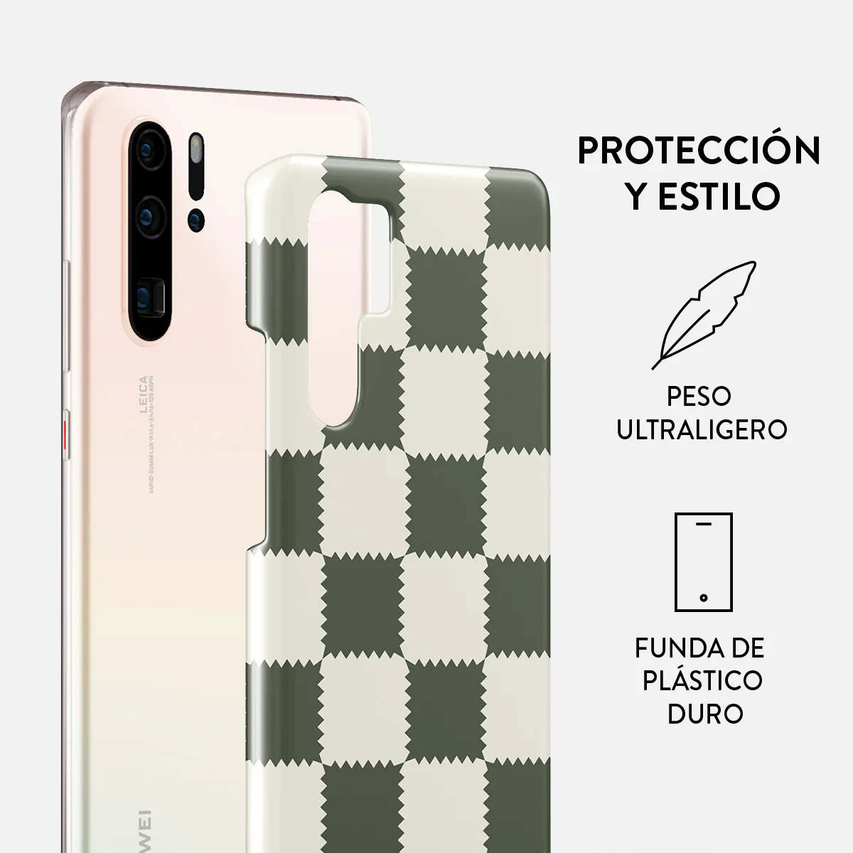 Retro Grid - Huawei P30 Pro Funda - Image 2