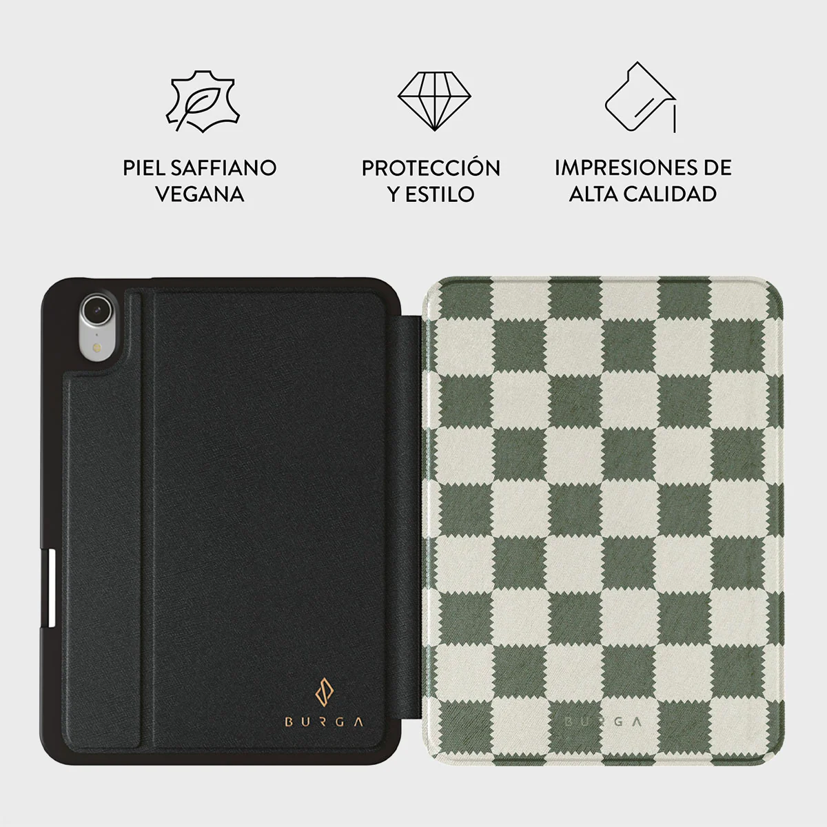 Retro Grid - Funda iPad Mini 8.3 (A17 Pro/6a Gen) - Image 2