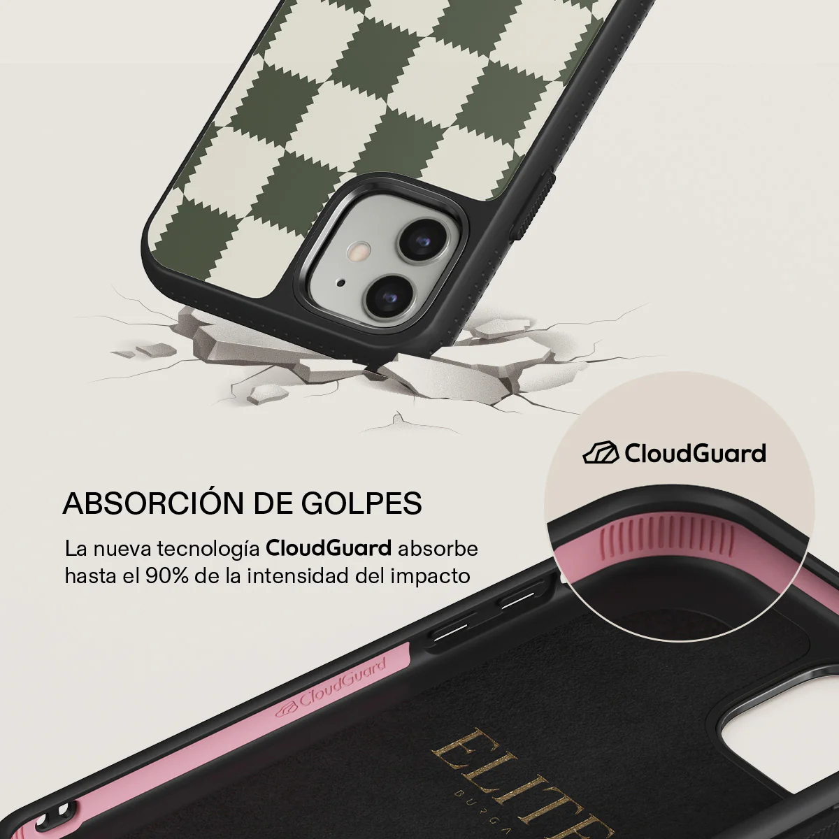 Retro Grid - iPhone 11 Funda - Image 14