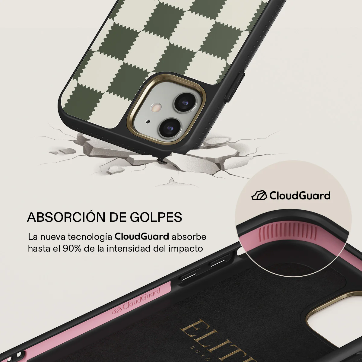 Retro Grid - iPhone 11 Funda - Image 7
