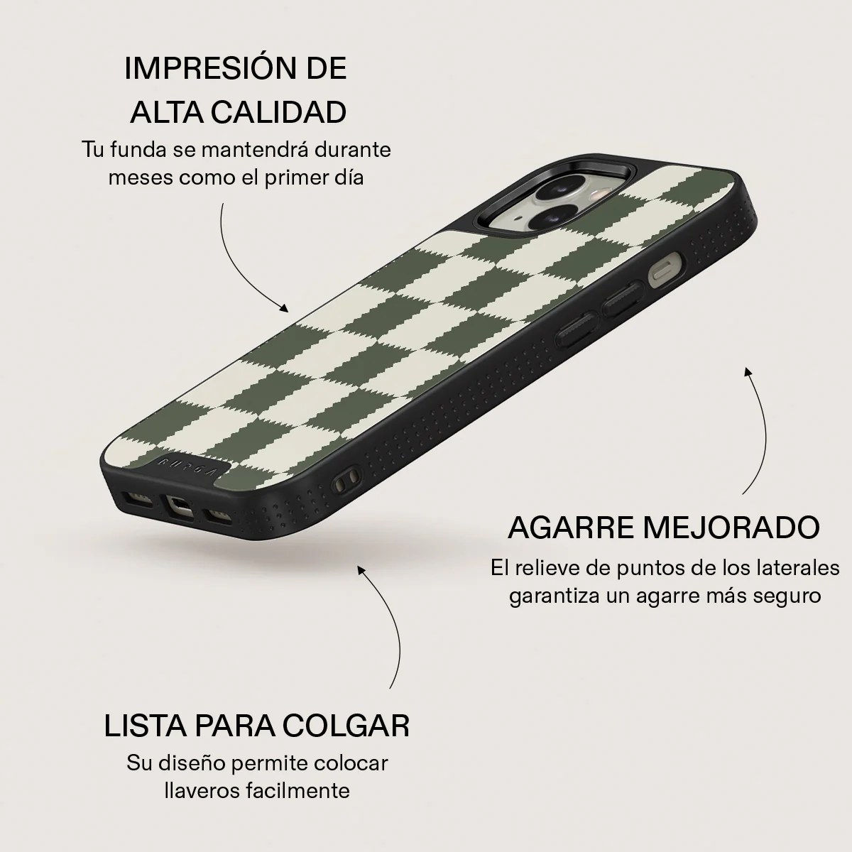 Retro Grid - iPhone 13 Funda - Image 16