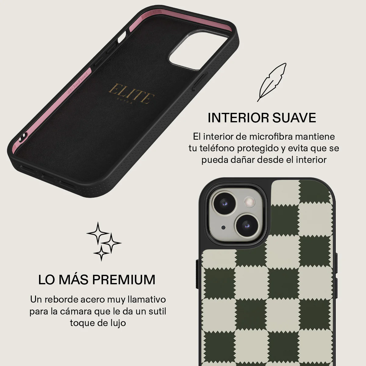 Retro Grid - iPhone 13 Funda - Image 17