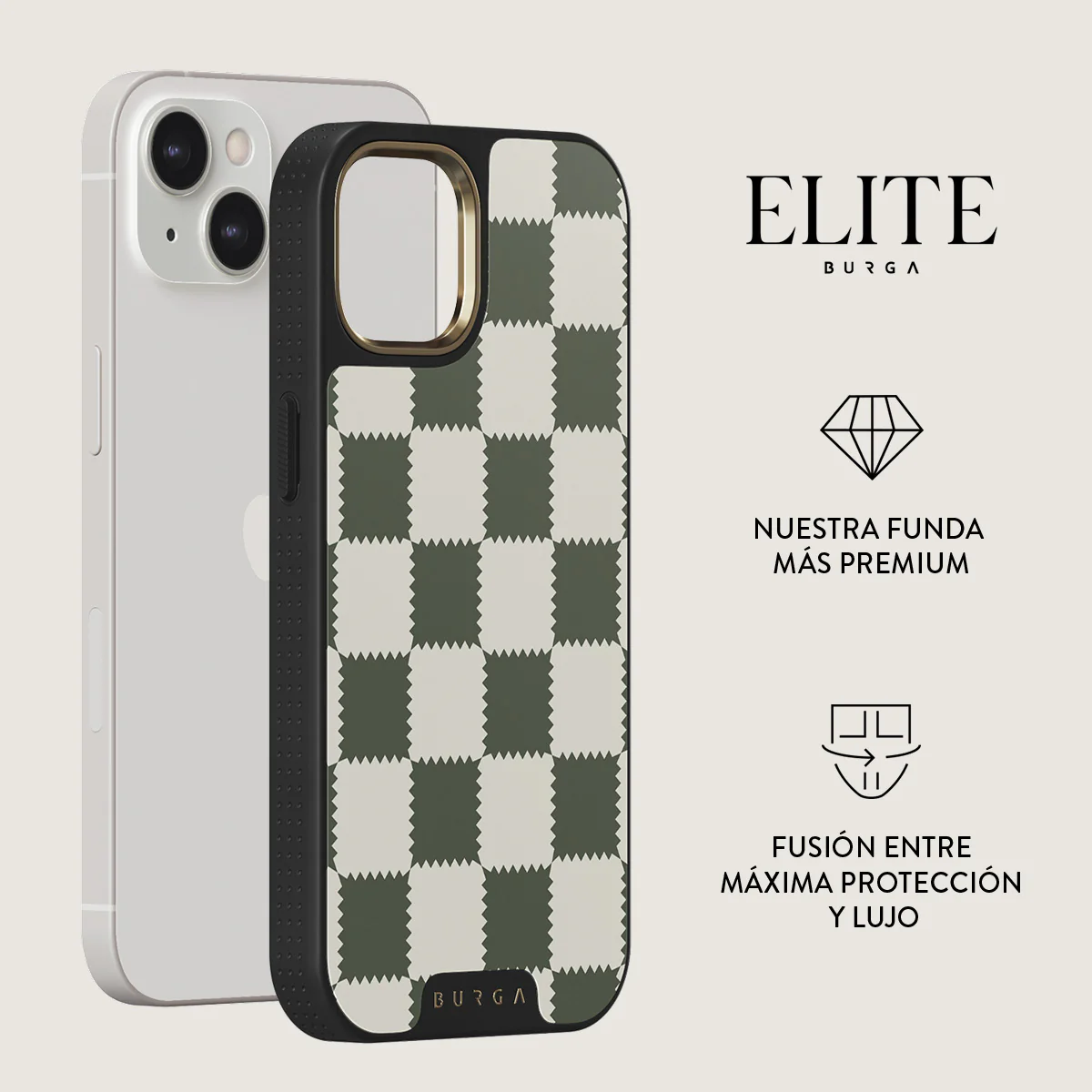 Retro Grid - iPhone 13 Funda - Image 6