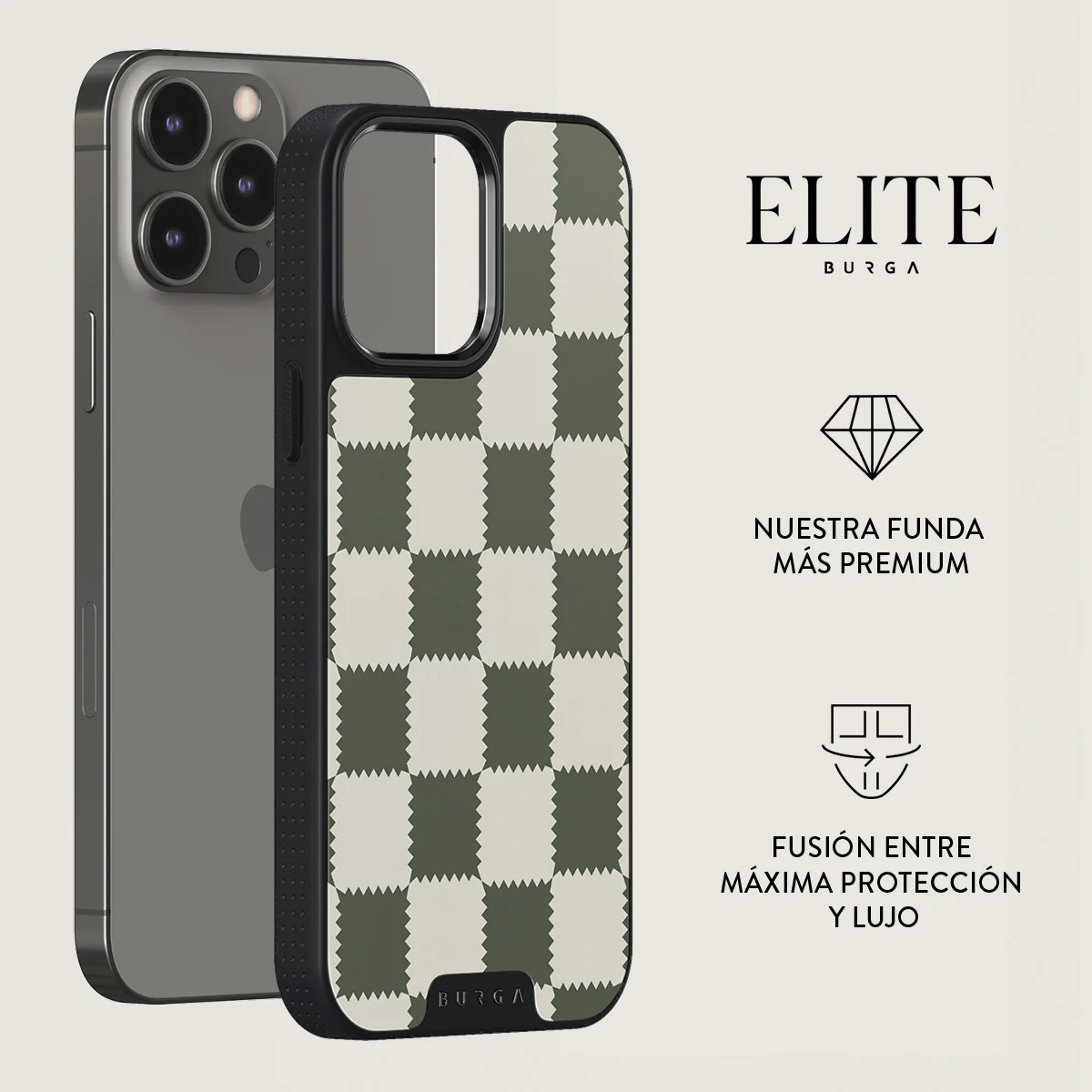 Retro Grid - iPhone 13 Pro Funda - Image 13