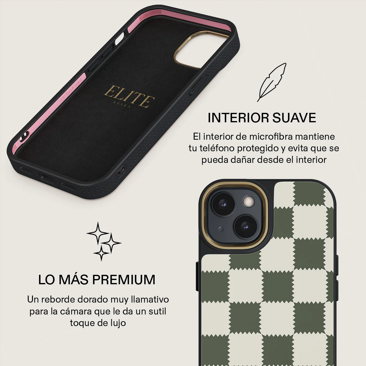 Retro Grid - iPhone 14 Plus Funda - Image 10