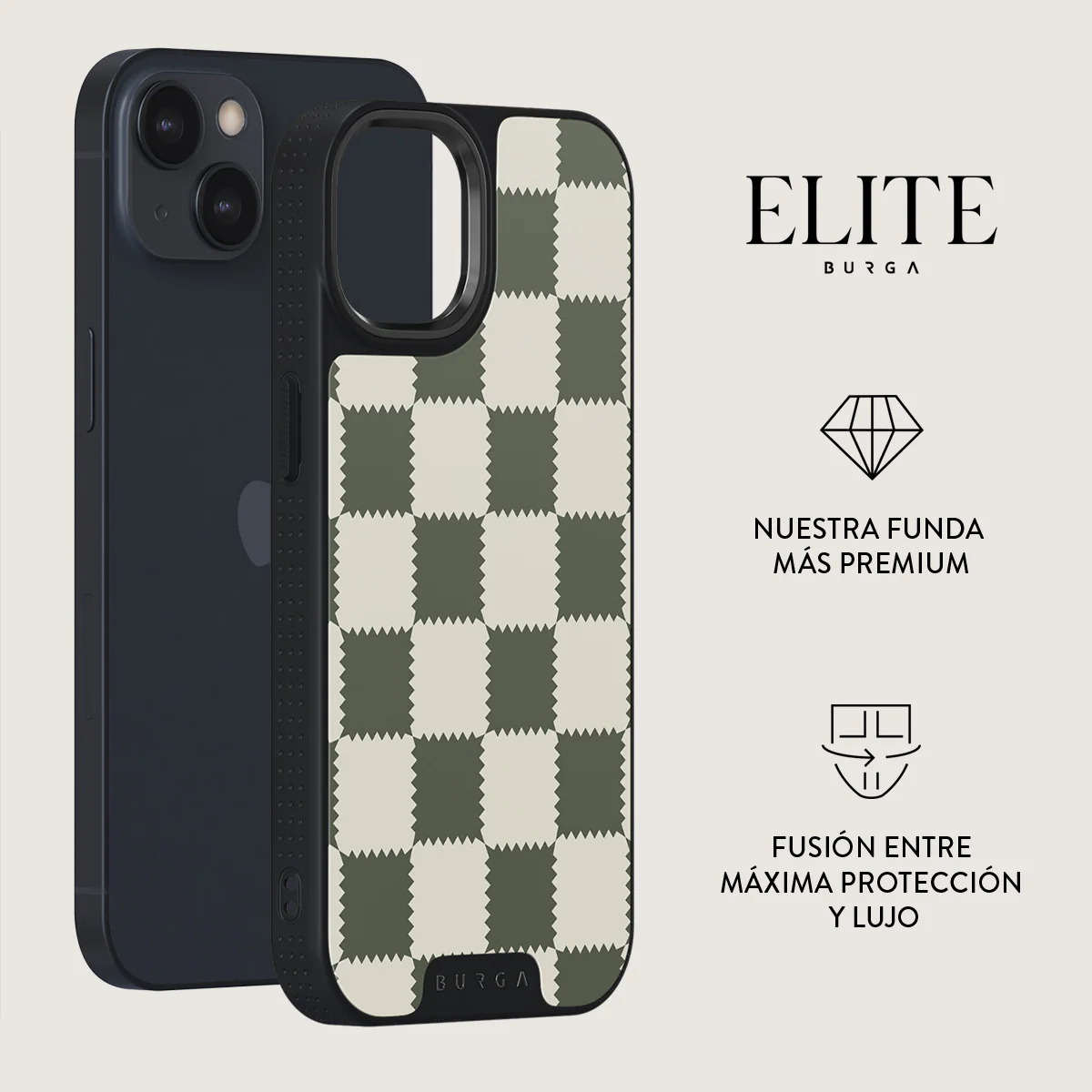 Retro Grid - iPhone 14 Plus Funda - Image 13