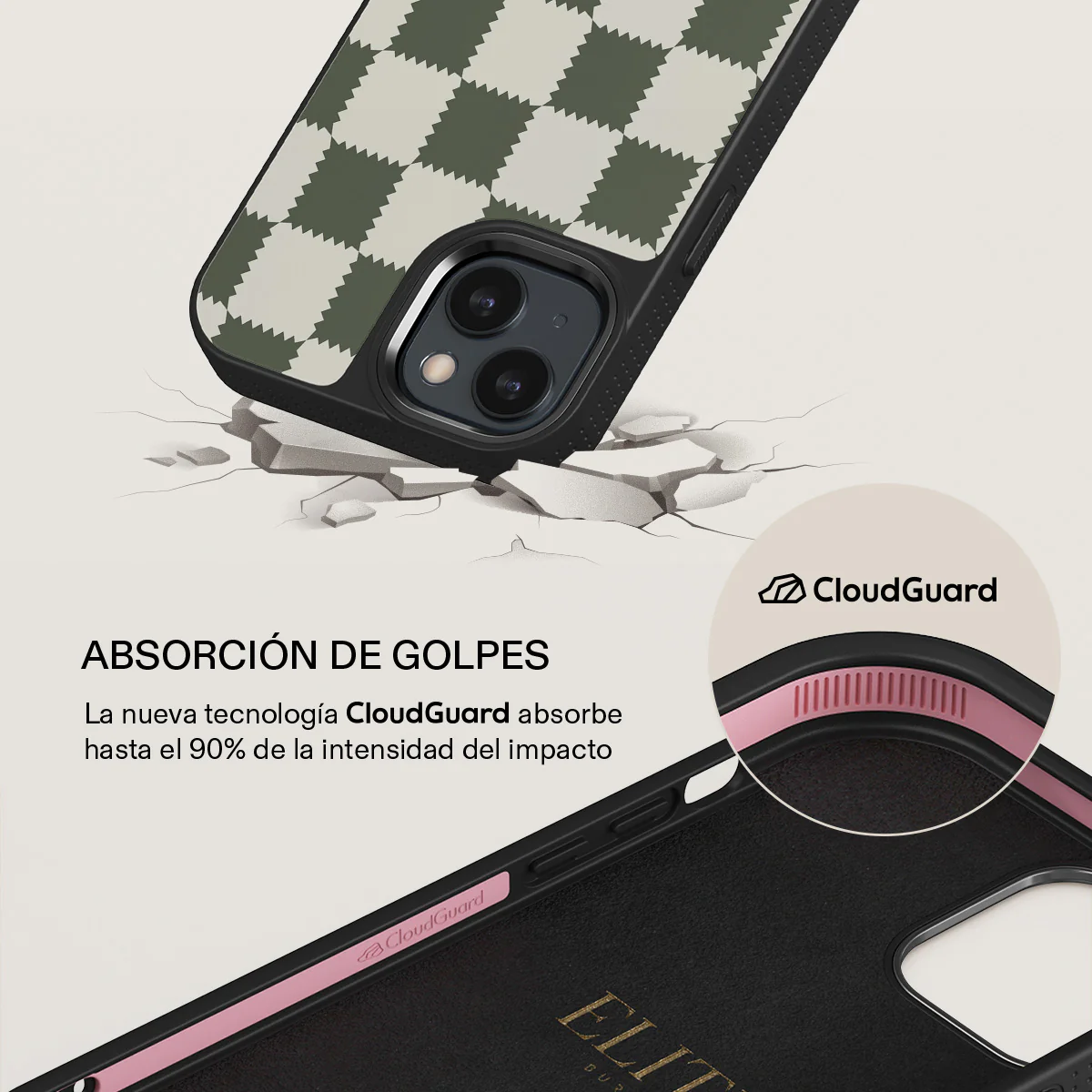Retro Grid - iPhone 14 Plus Funda - Image 14