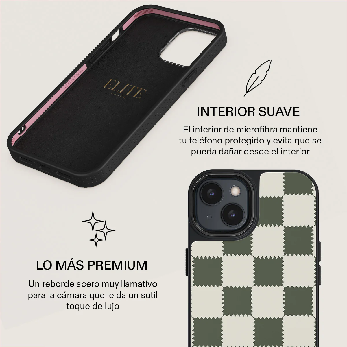 Retro Grid - iPhone 14 Plus Funda - Image 17