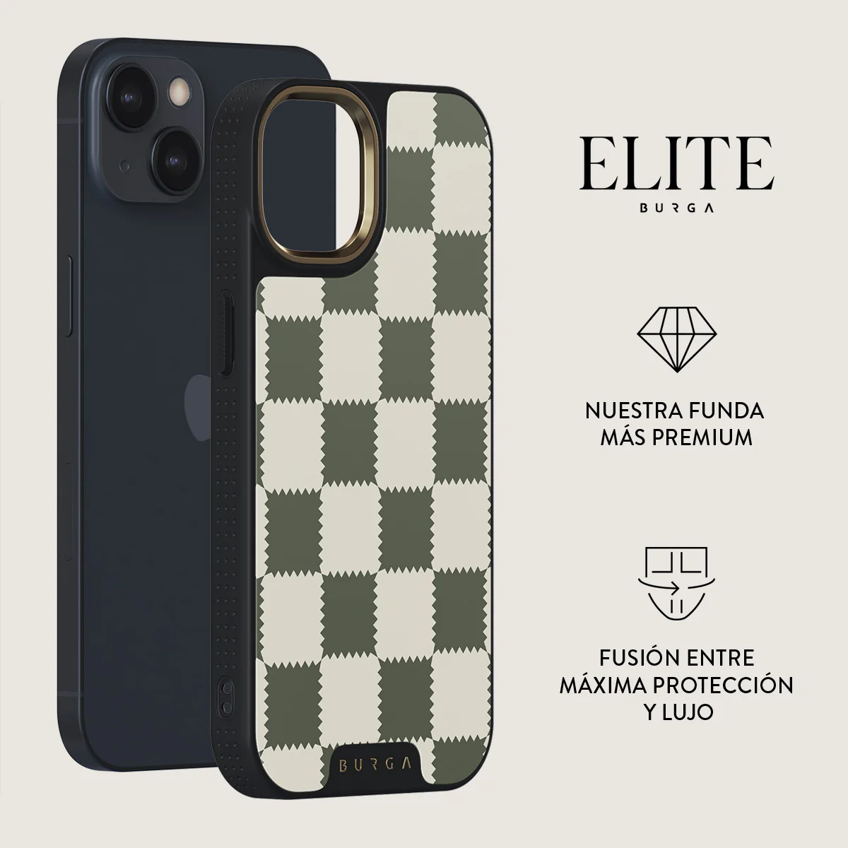 Retro Grid - iPhone 14 Plus Funda - Image 6