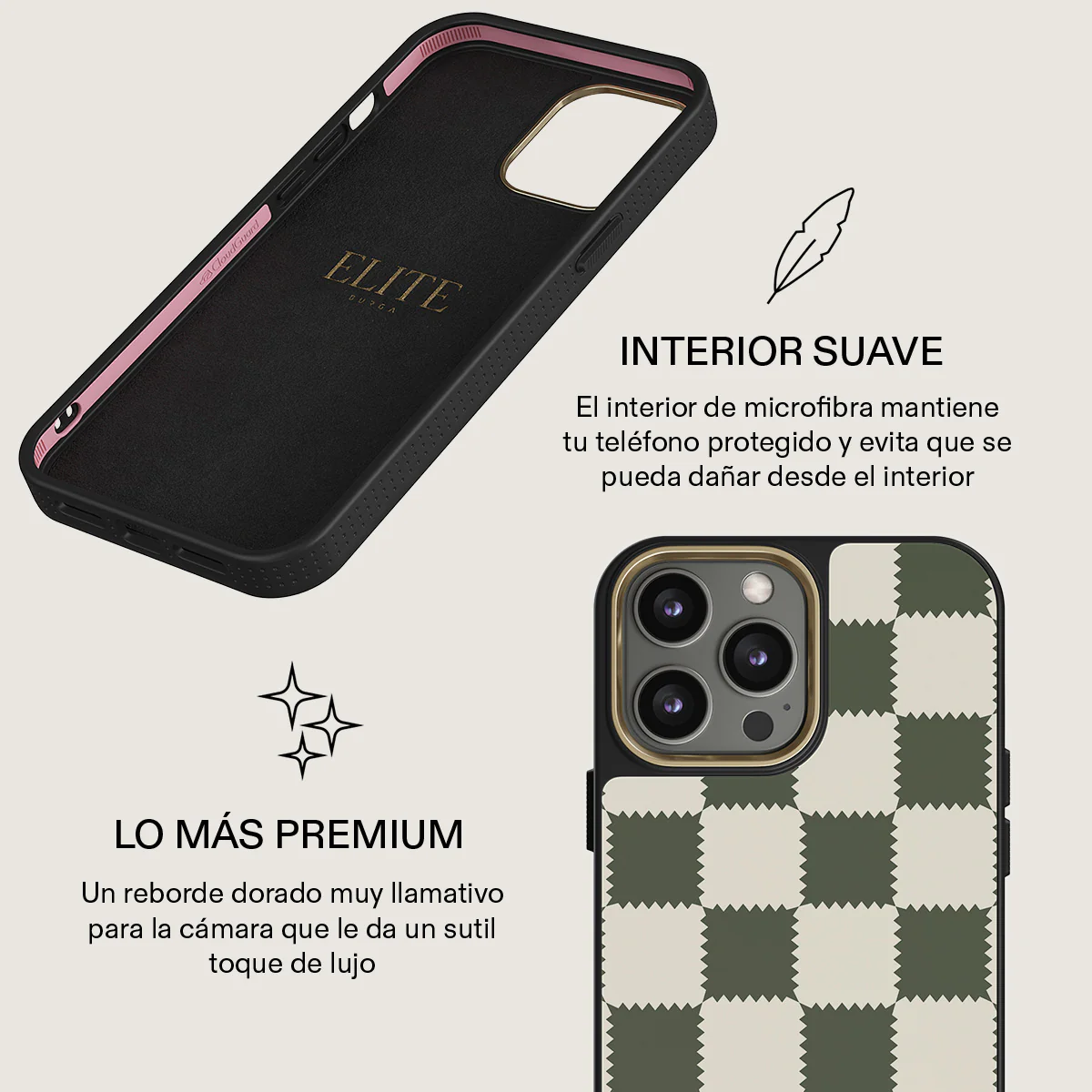 Retro Grid - iPhone 14 Pro Funda - Image 10