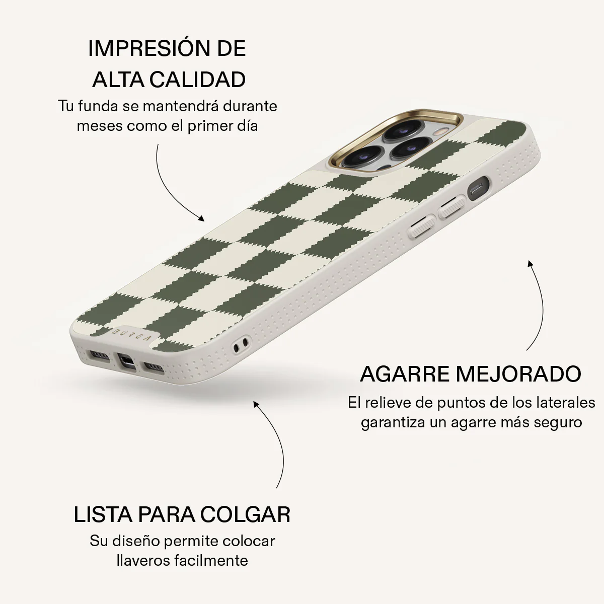 Retro Grid - iPhone 14 Pro Funda - Image 23