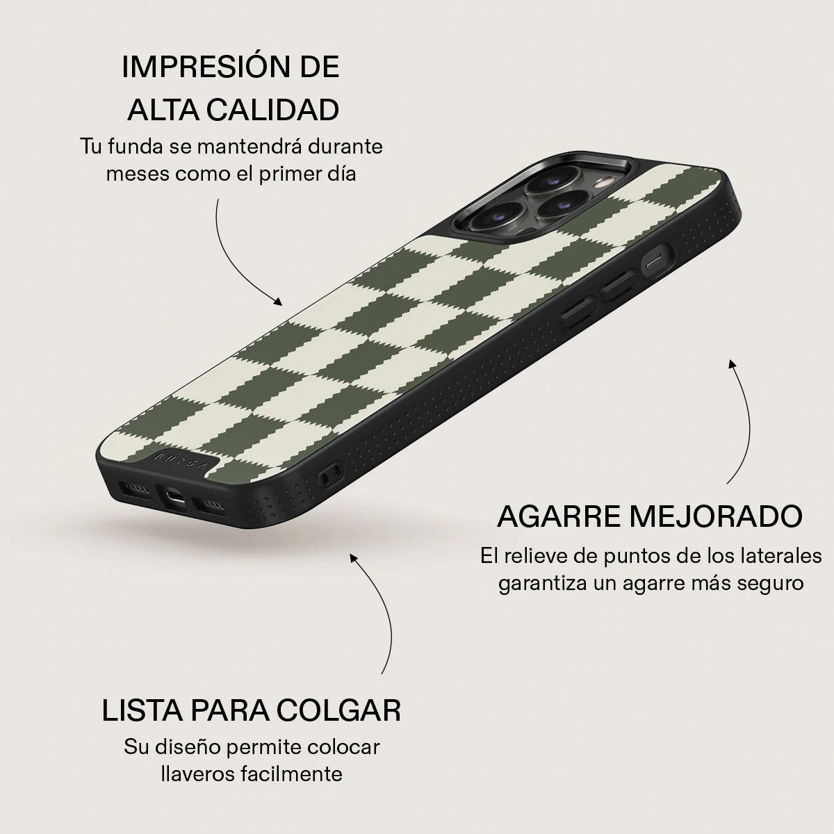 Retro Grid - iPhone 14 Pro Max Funda - Image 16