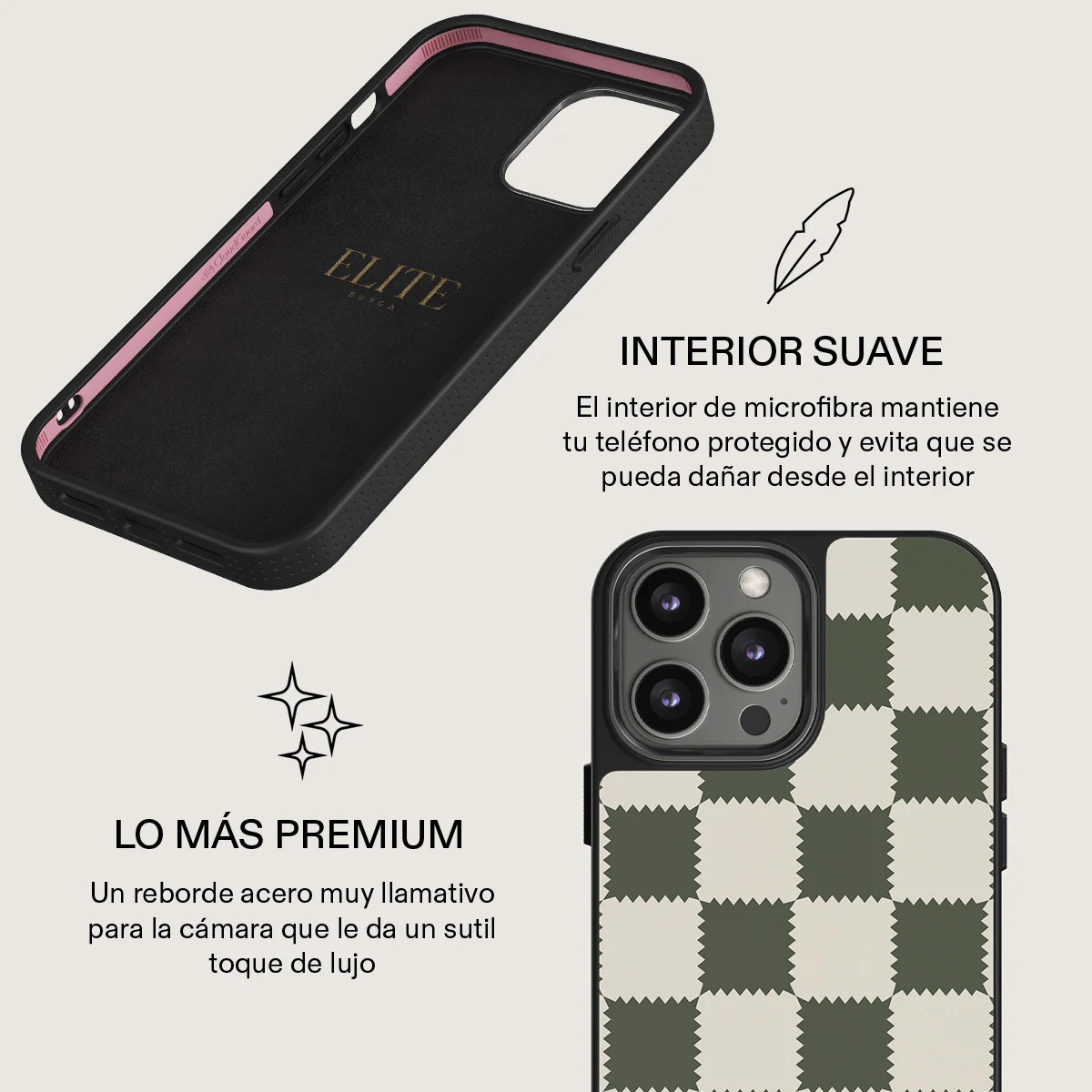 Retro Grid - iPhone 14 Pro Max Funda - Image 17