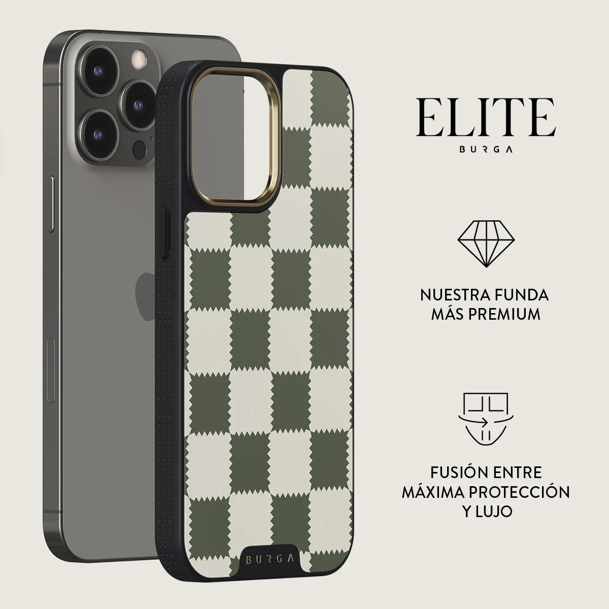 Retro Grid - iPhone 14 Pro Max Funda - Image 6