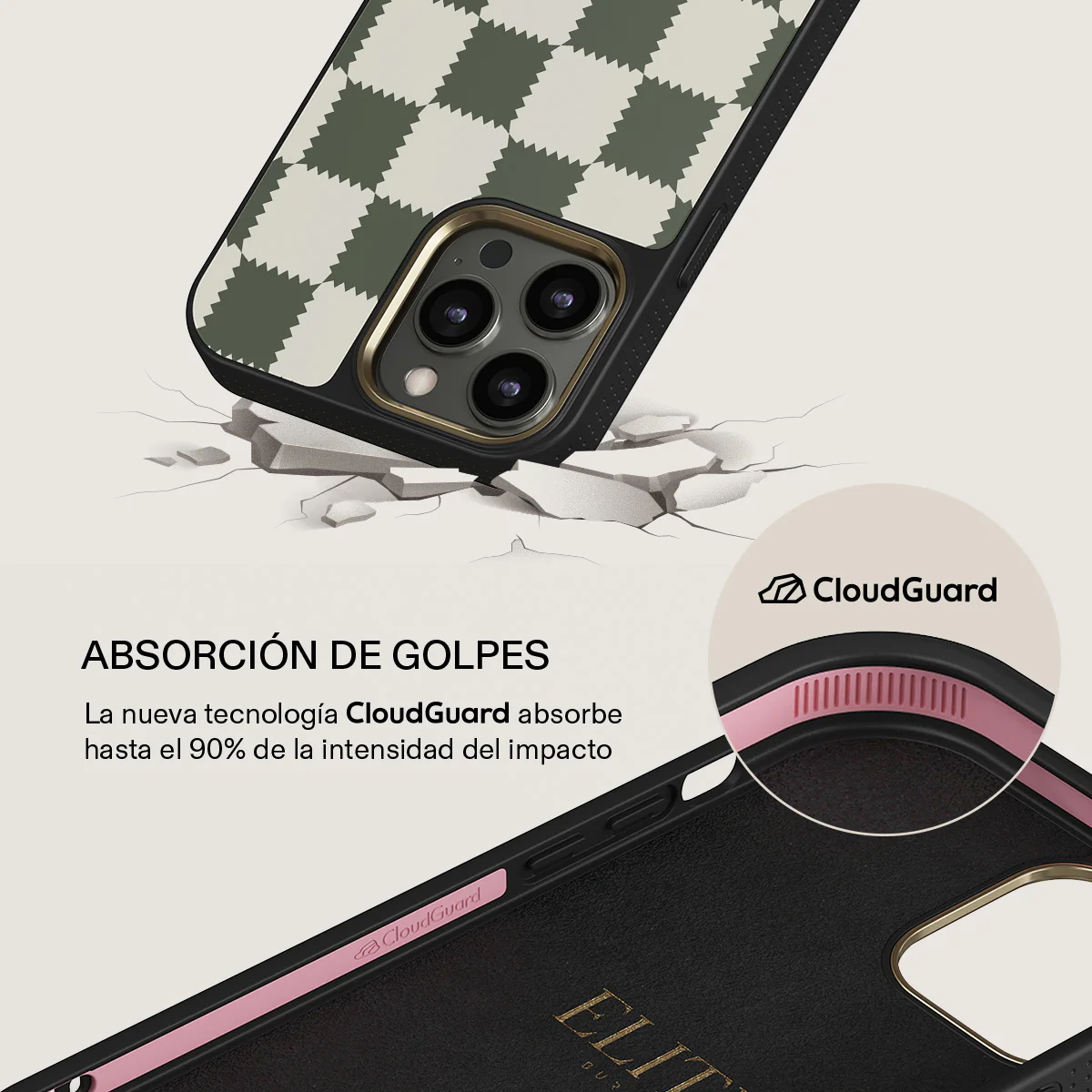 Retro Grid - iPhone 14 Pro Max Funda - Image 7