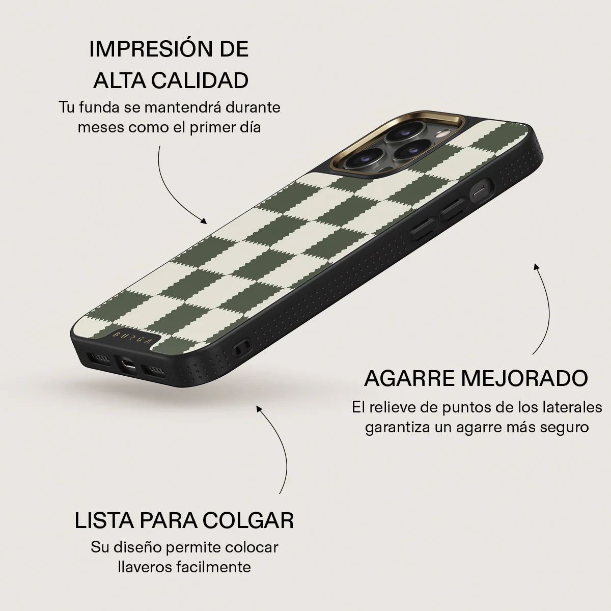 Retro Grid - iPhone 14 Pro Max Funda - Image 9