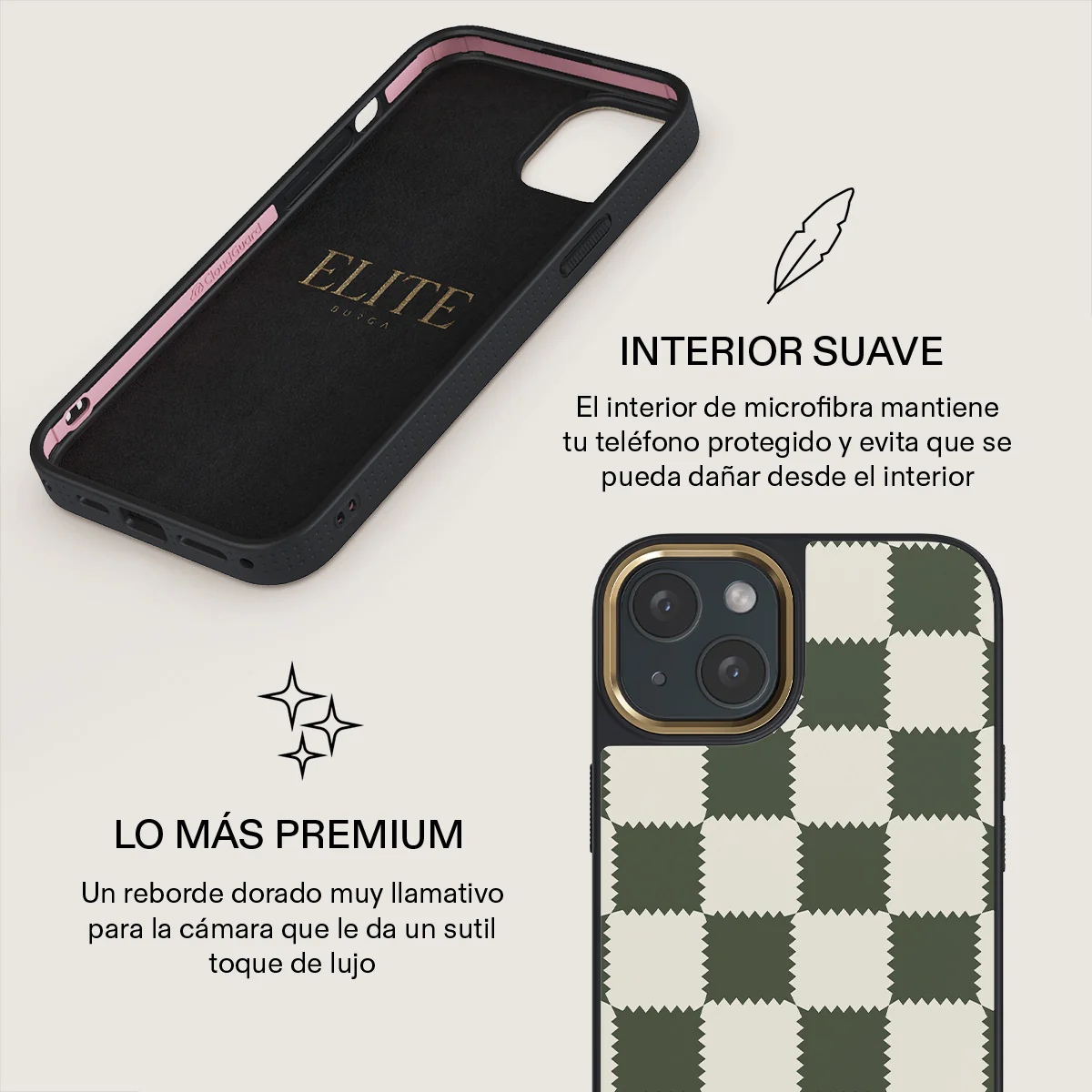 Retro Grid - iPhone 15 Plus Funda - Image 10