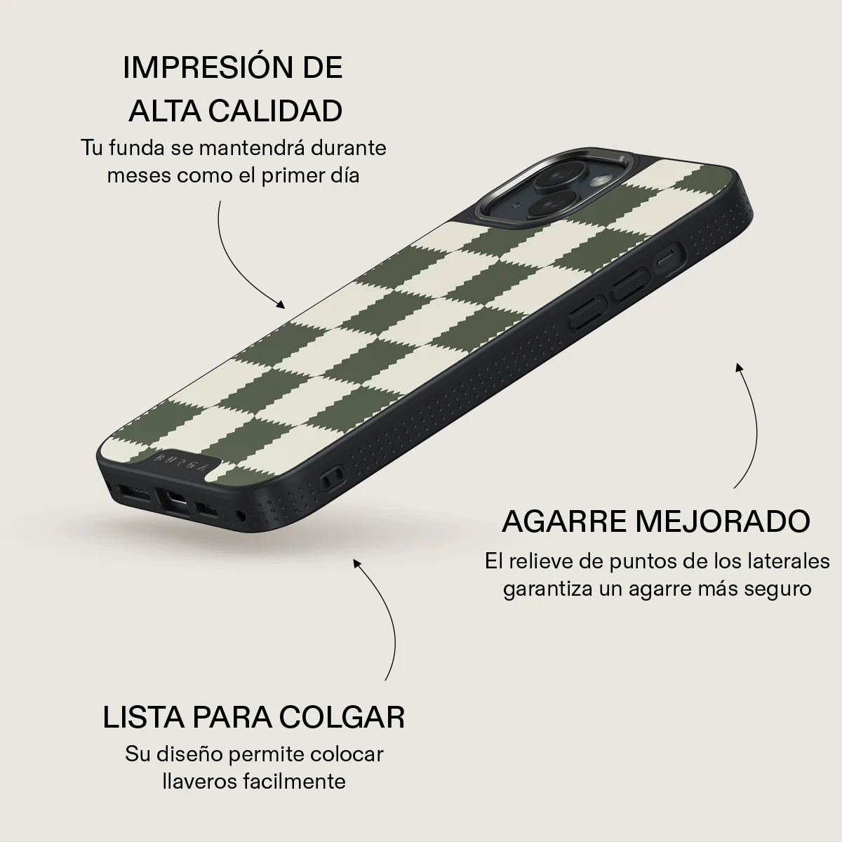 Retro Grid - iPhone 15 Plus Funda - Image 16