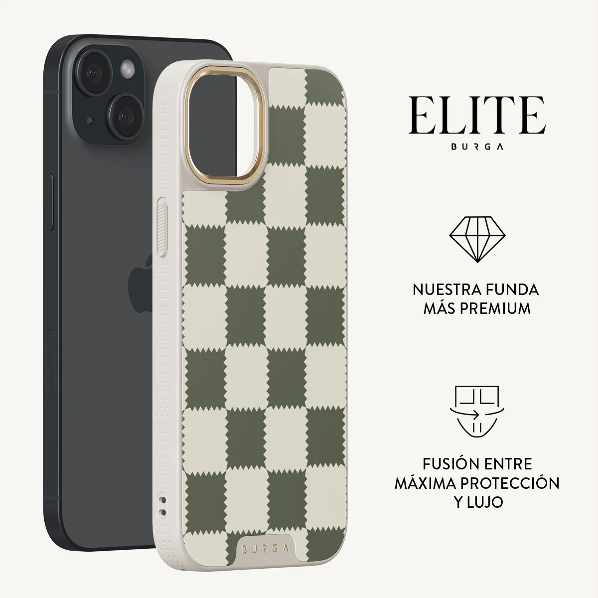 Retro Grid - iPhone 15 Plus Funda - Image 20
