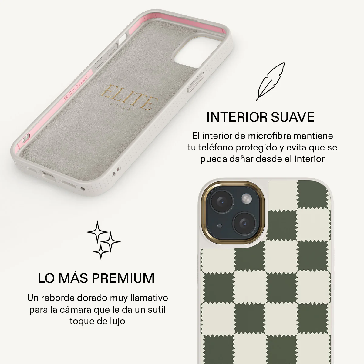 Retro Grid - iPhone 15 Plus Funda - Image 24