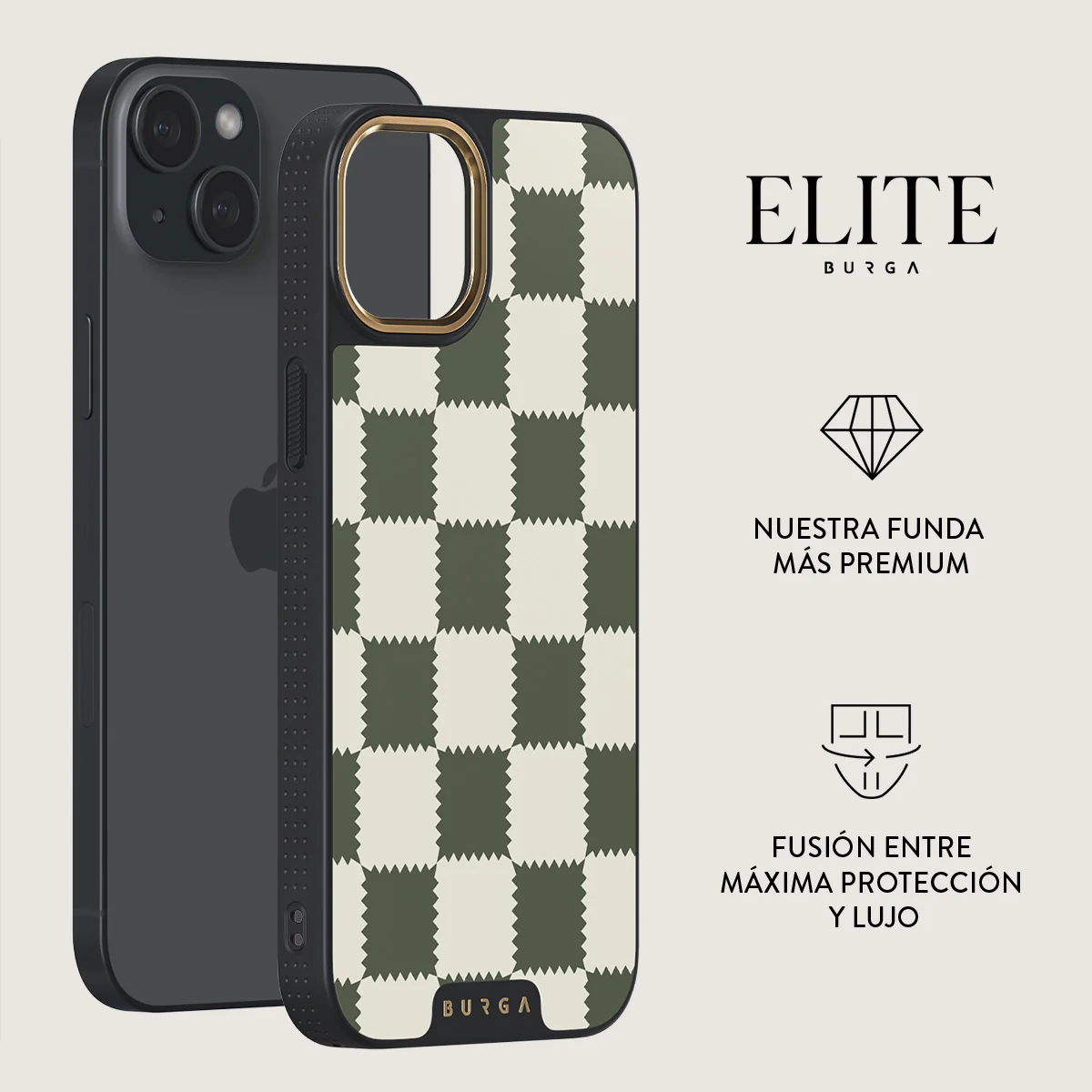 Retro Grid - iPhone 15 Plus Funda - Image 6