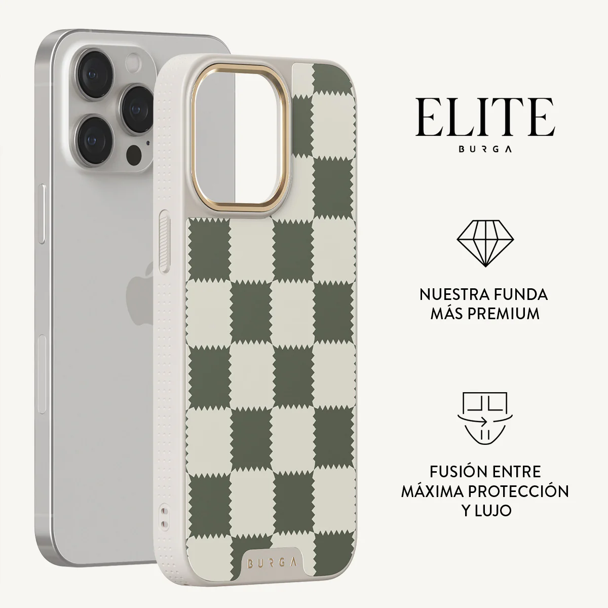 Retro Grid - iPhone 15 Pro Funda - Image 20