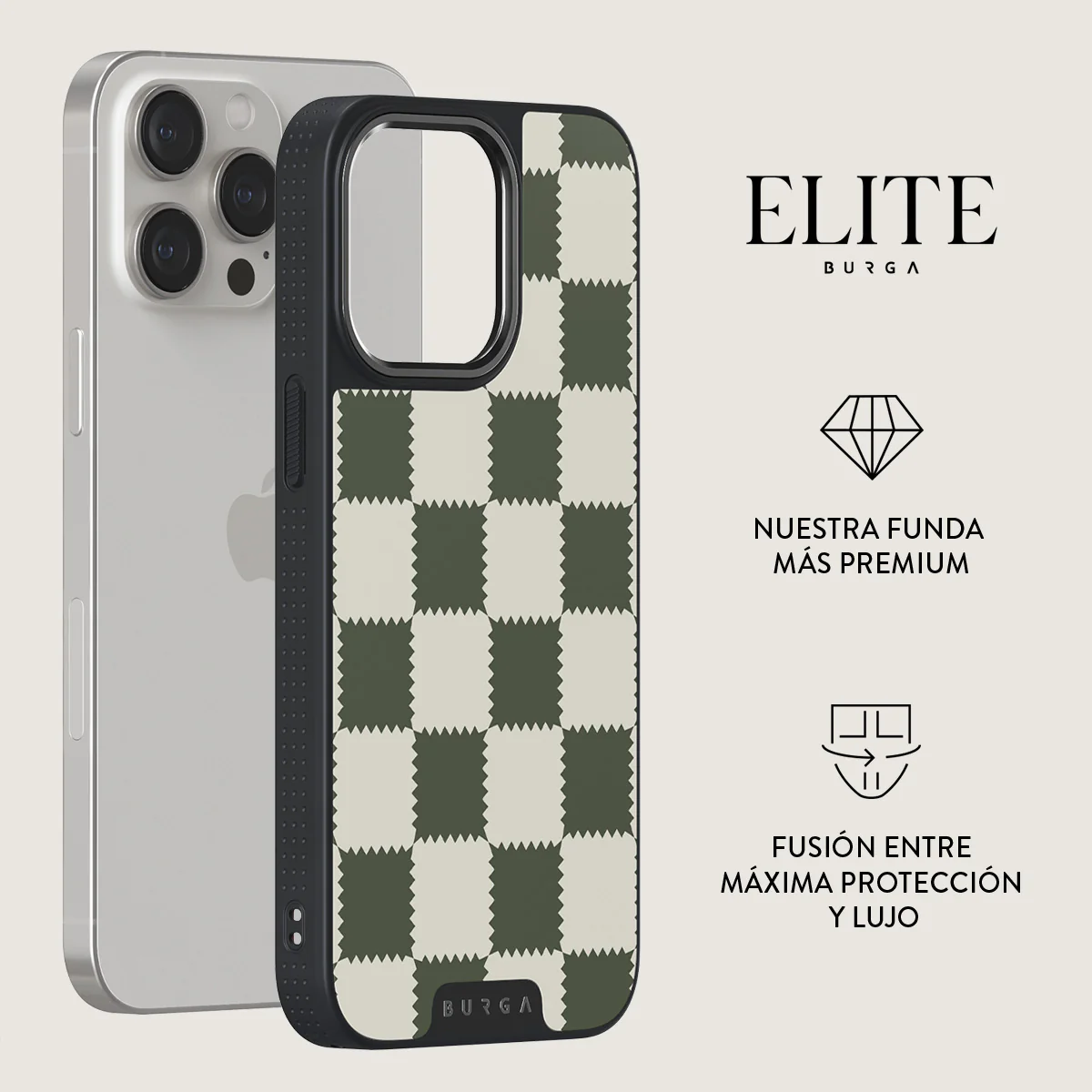 Retro Grid - iPhone 15 Pro Max Funda - Image 13