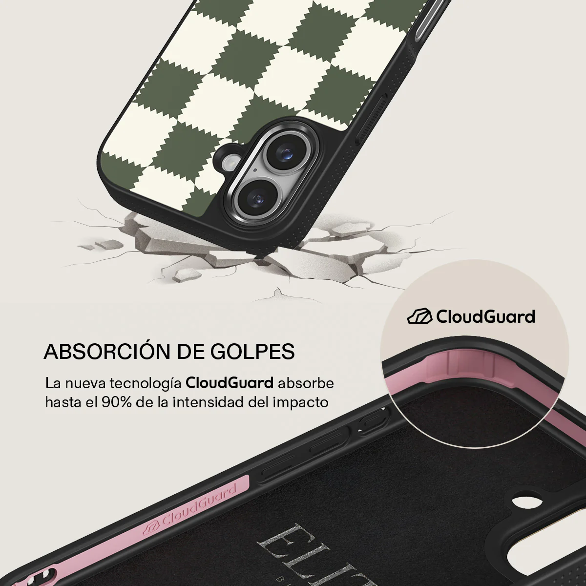Retro Grid - iPhone 16 Plus Funda - Image 15