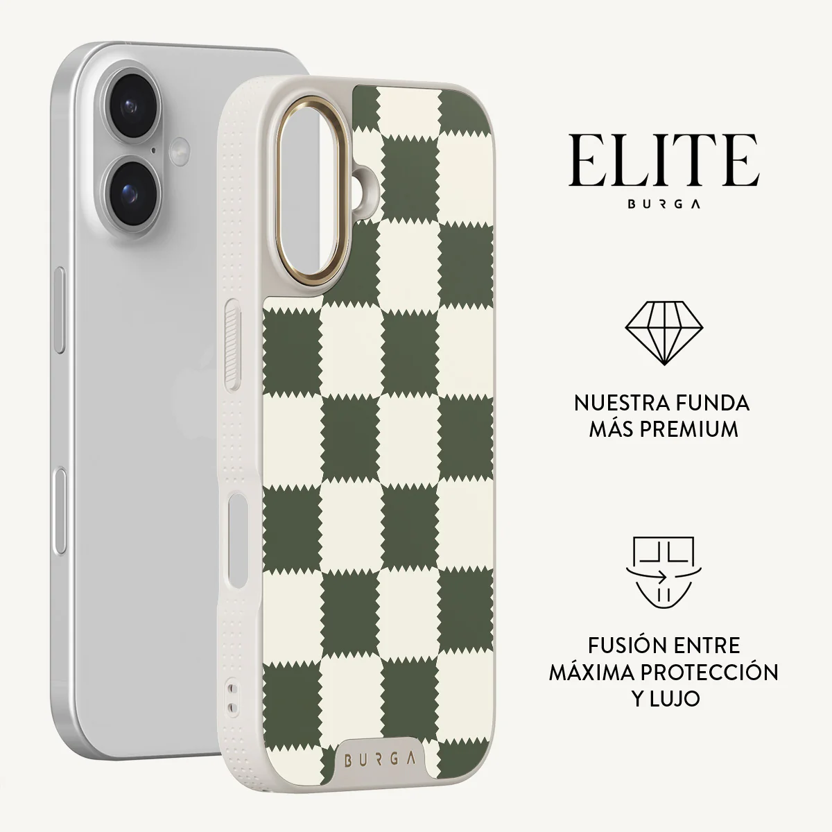 Retro Grid - iPhone 16 Plus Funda - Image 21