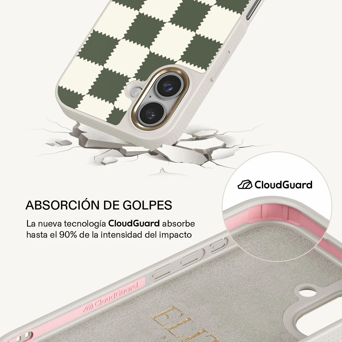Retro Grid - iPhone 16 Plus Funda - Image 22
