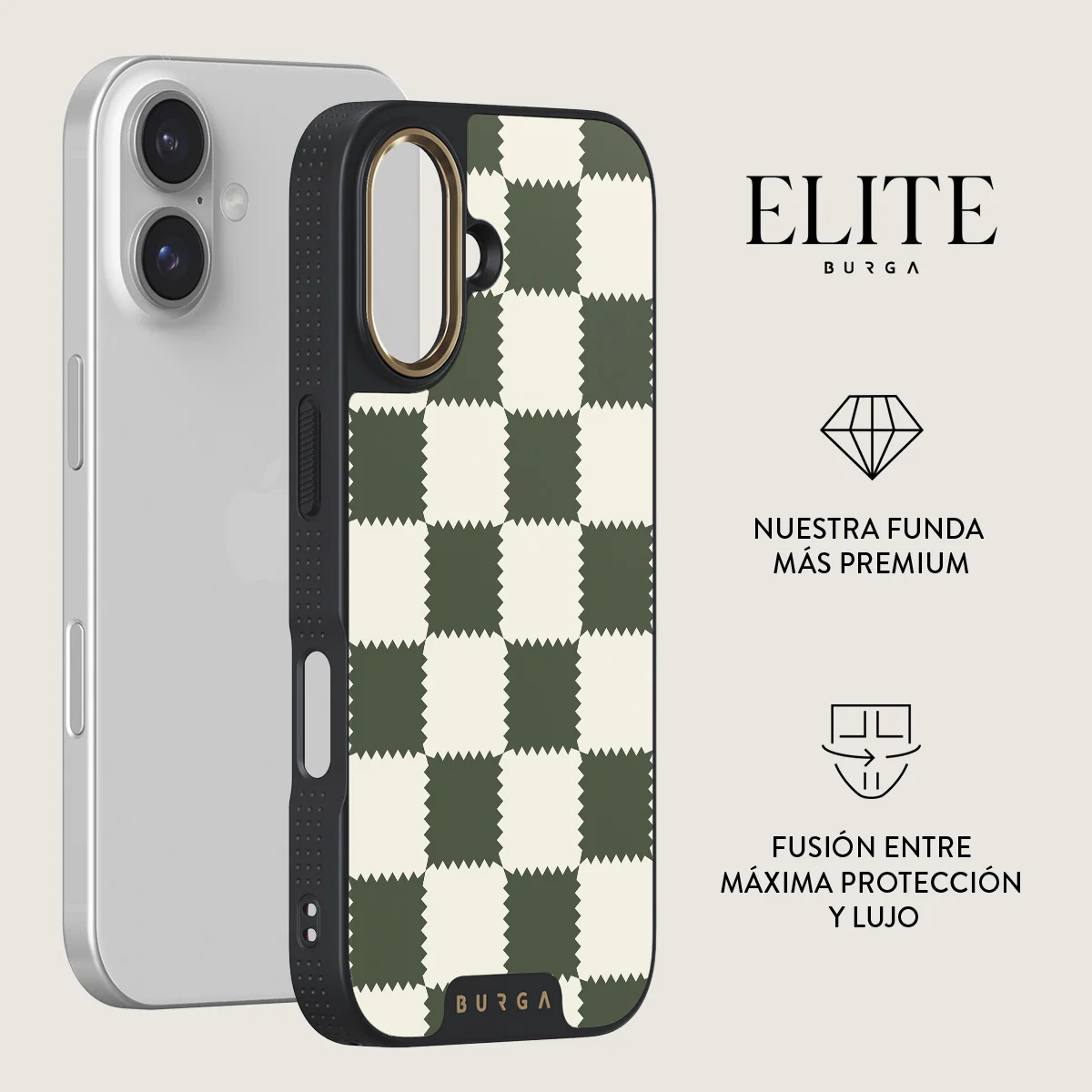 Retro Grid - iPhone 16 Plus Funda - Image 7