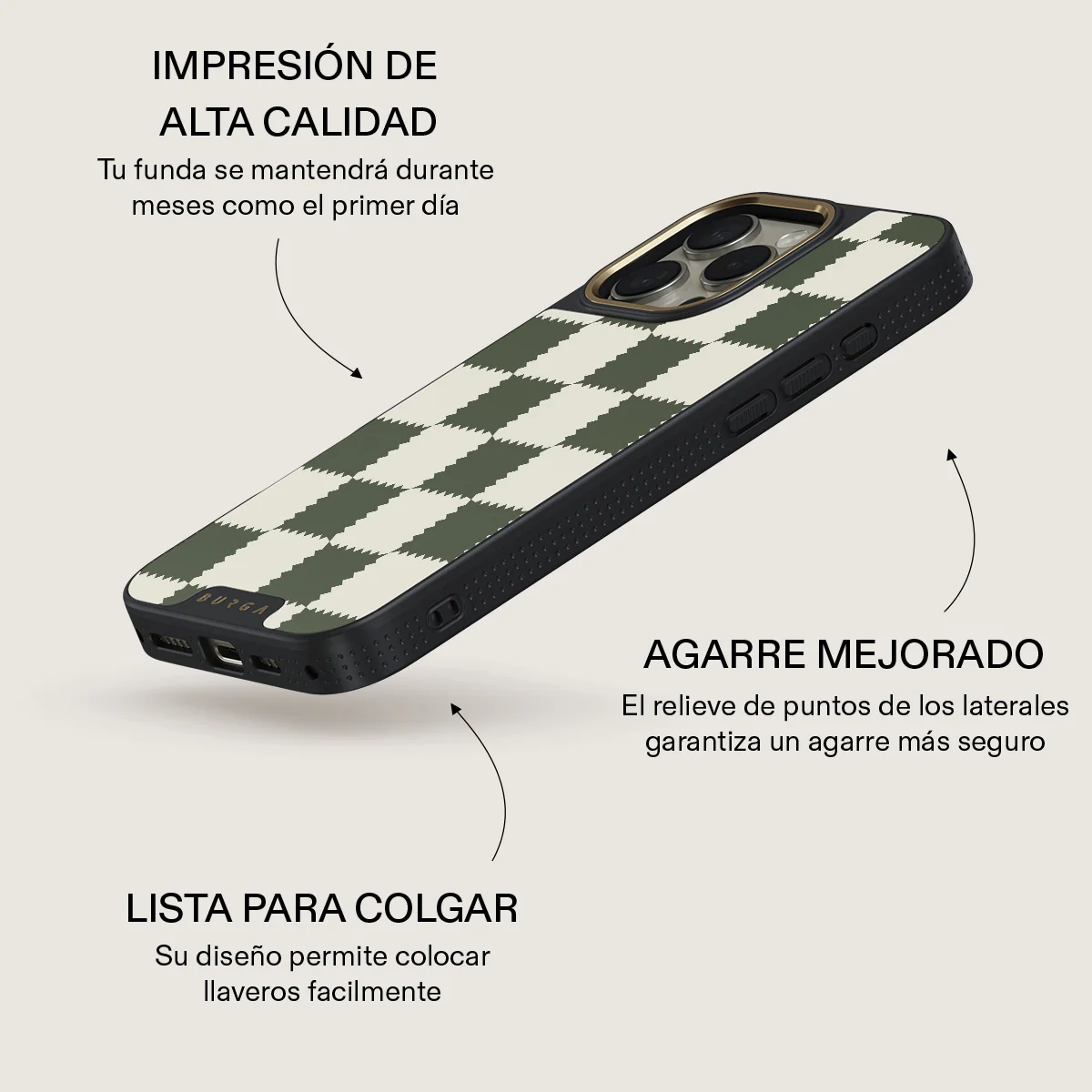Retro Grid - iPhone 16 Pro Funda - Image 10
