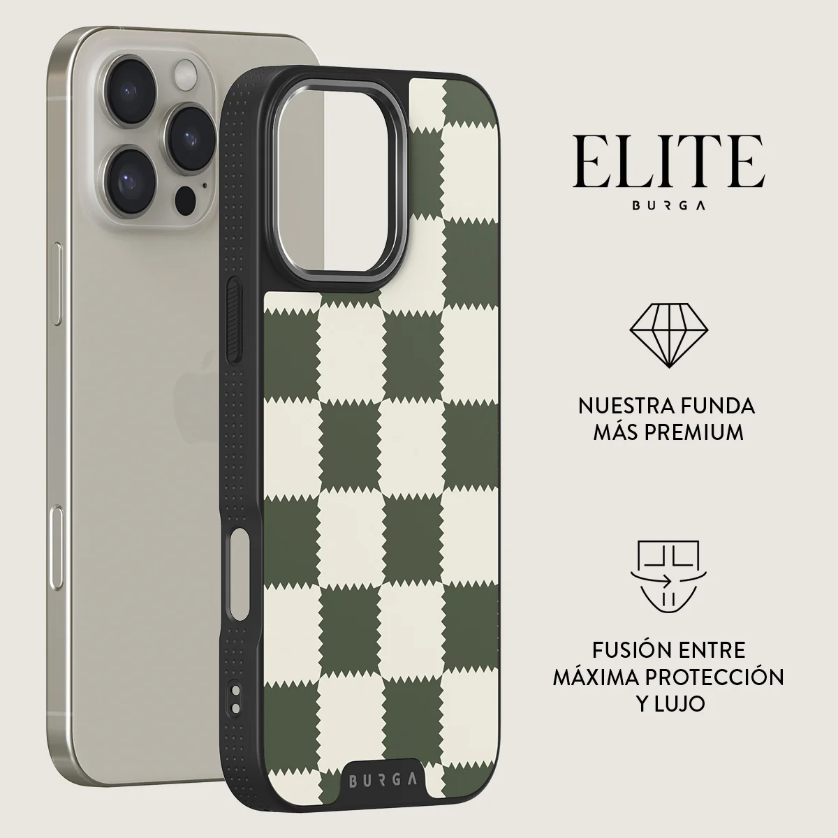 Retro Grid - iPhone 16 Pro Max Funda - Image 14