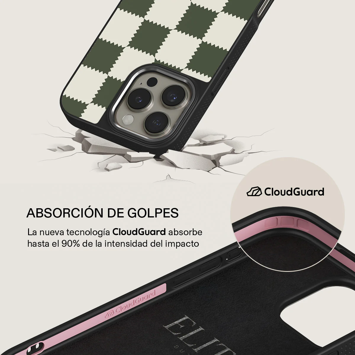 Retro Grid - iPhone 16 Pro Max Funda - Image 15