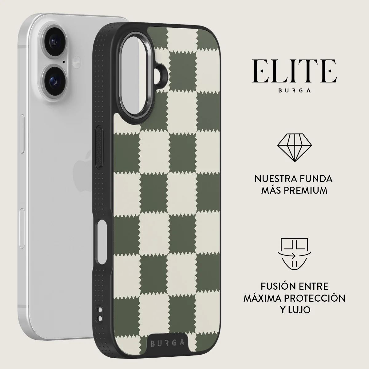 Retro Grid - iPhone 17 Funda - Image 13