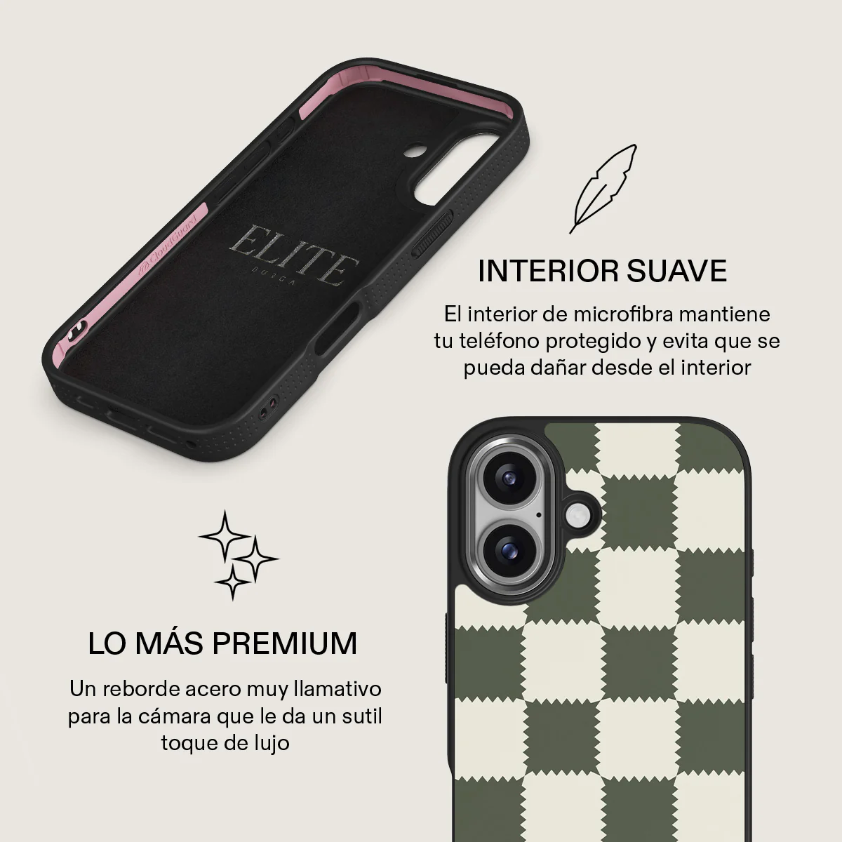 Retro Grid - iPhone 17 Funda - Image 17