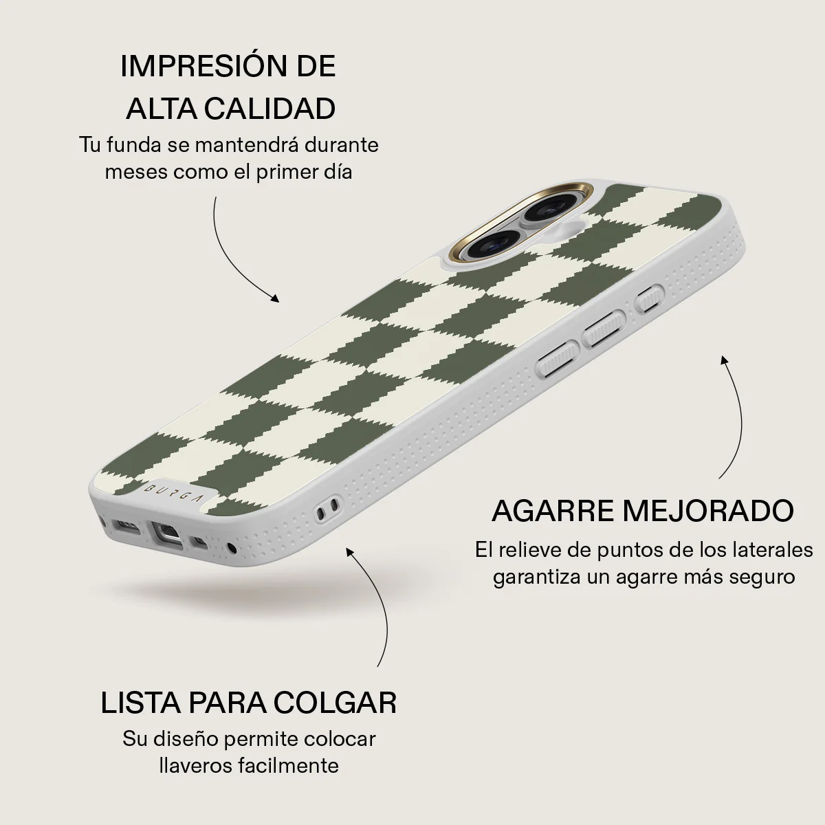 Retro Grid - iPhone 17 Funda - Image 23