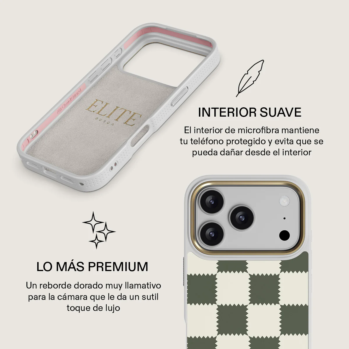 Retro Grid - iPhone 17 Pro Funda - Image 24