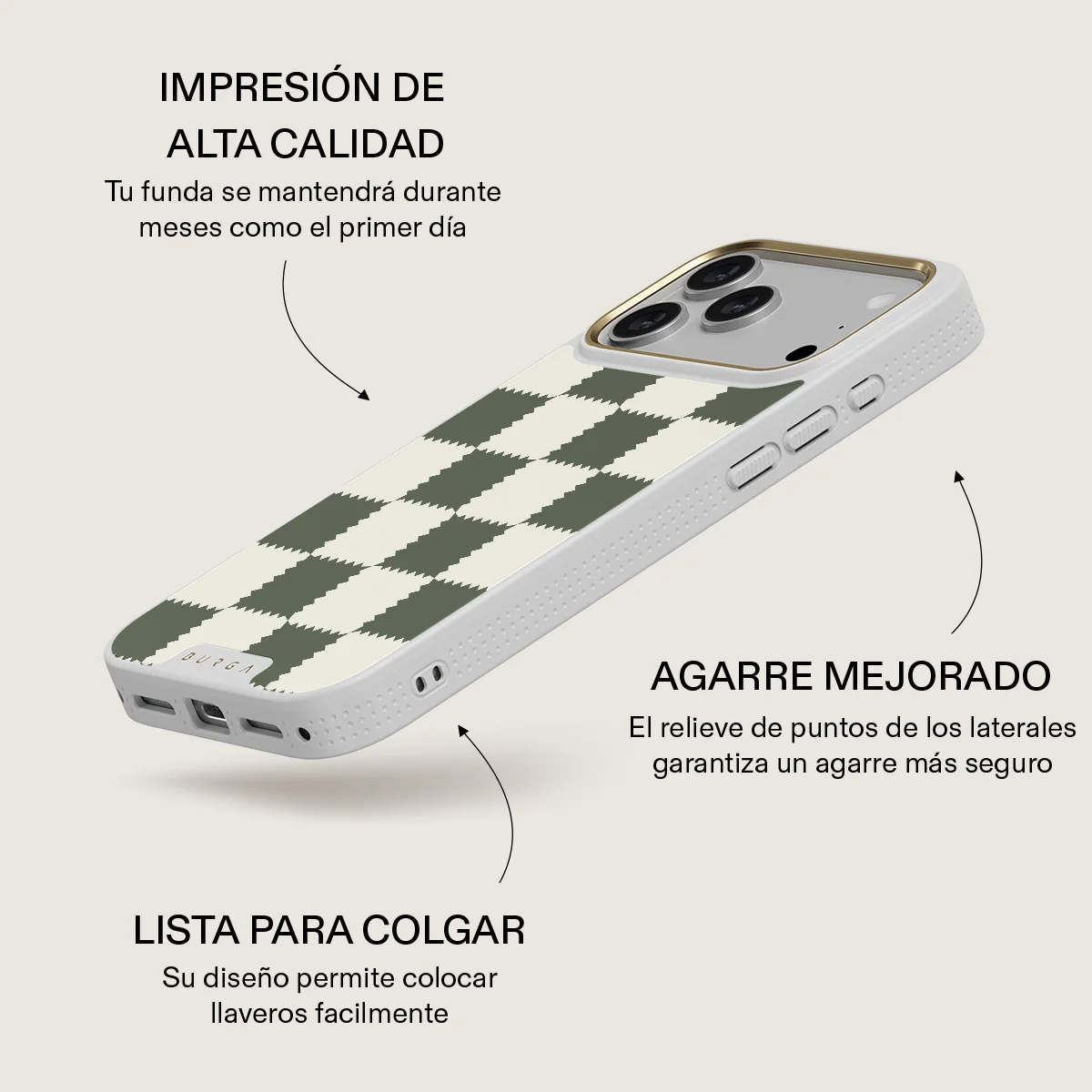 Retro Grid - iPhone 17 Pro Max Funda - Image 23